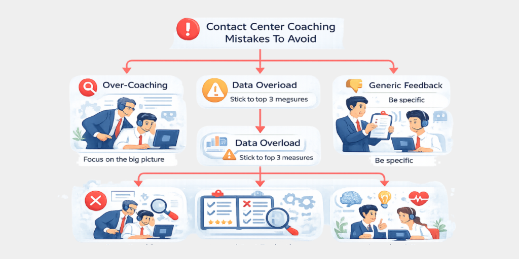 Common Contact Center Coaching Mistakes To Avoid